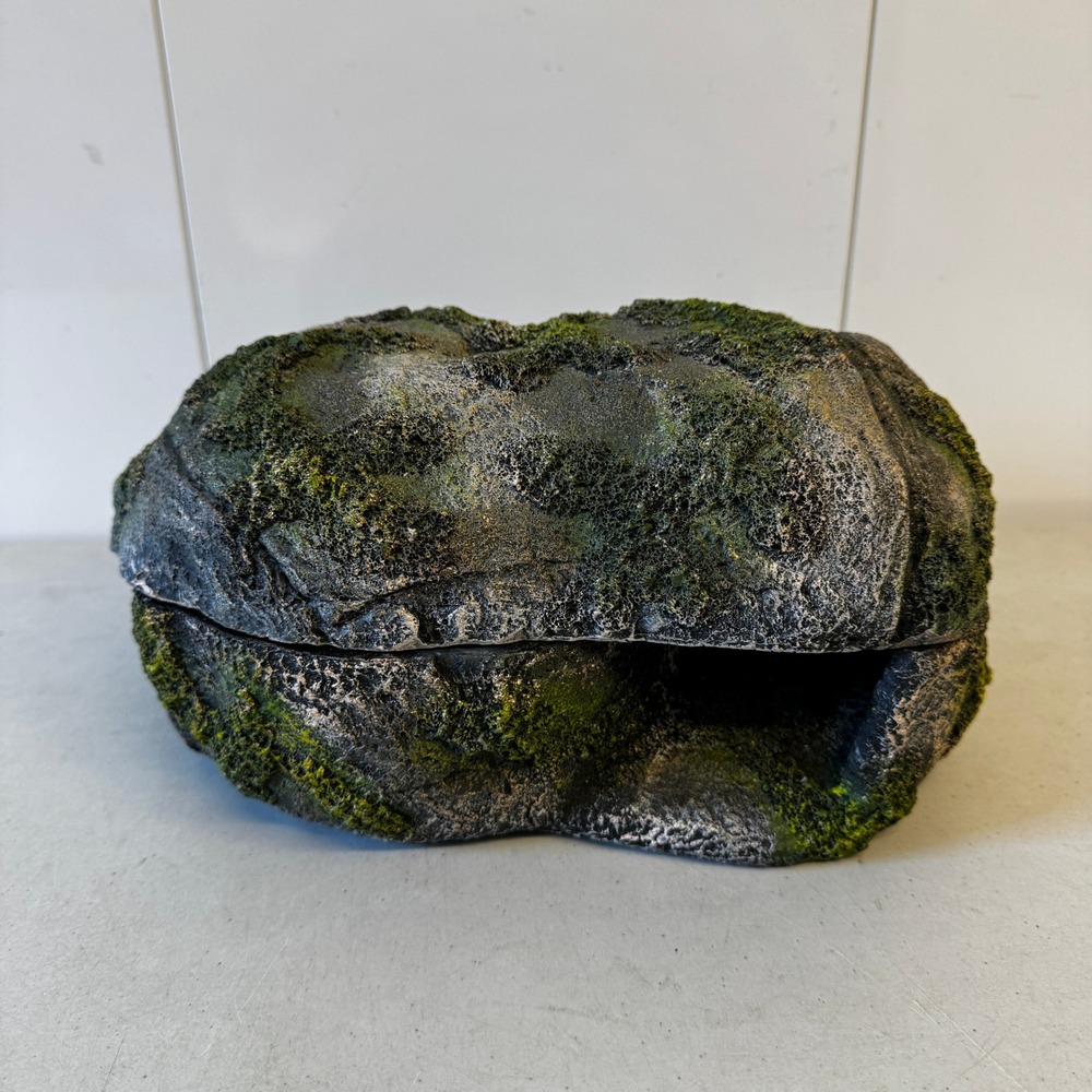 Zilla LG Rock Lair Large Reptile Hideout Mossy Rock 11352 Hide Cave